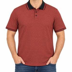 Rock & Republic R&R Casuals Polo Shirt Mens XL Red White Mercerized Cotton